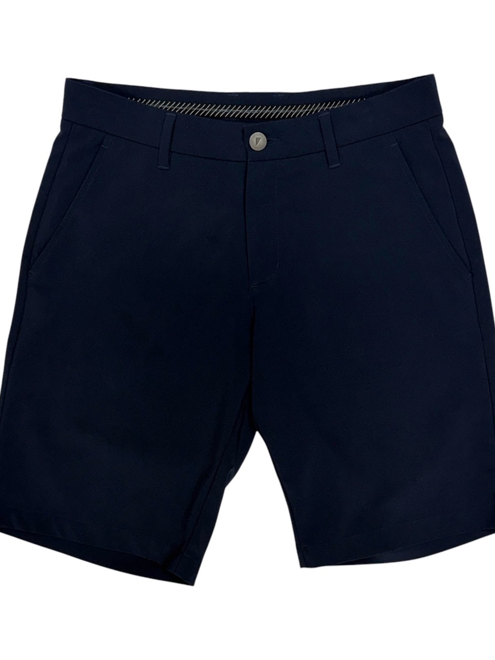Primo Shorts Mens 30 Blue 9” Golf Performance Stretch Tech Chino Athletic Casual